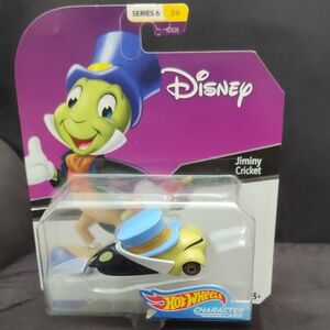 Disney Hot Wheels Character Car Jiminy Cricket